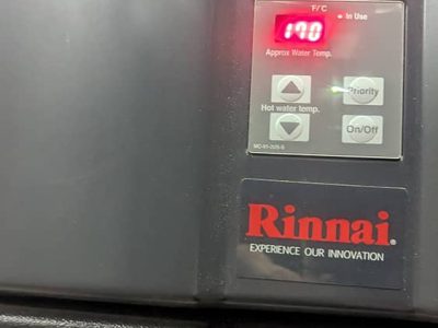 Rinnai Tankless Water Heater Installation