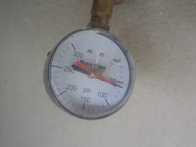 Water Pressure Valve Replacement